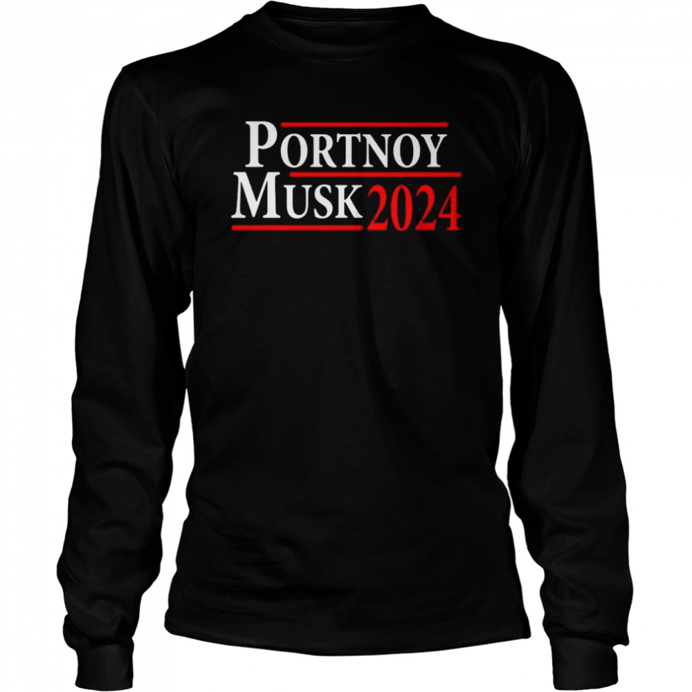 Portnoy musk 2024 t-shirt Long Sleeved T-shirt