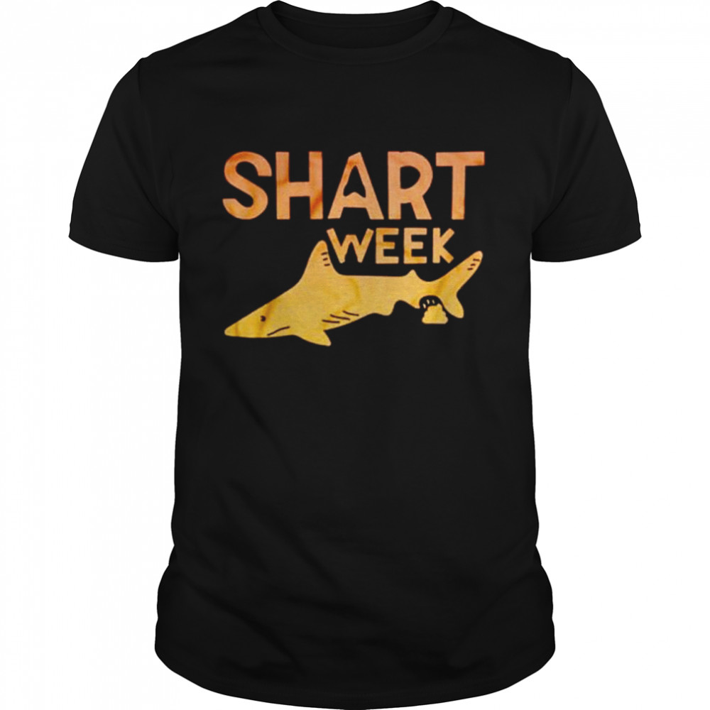 Shart week shark poop shirt