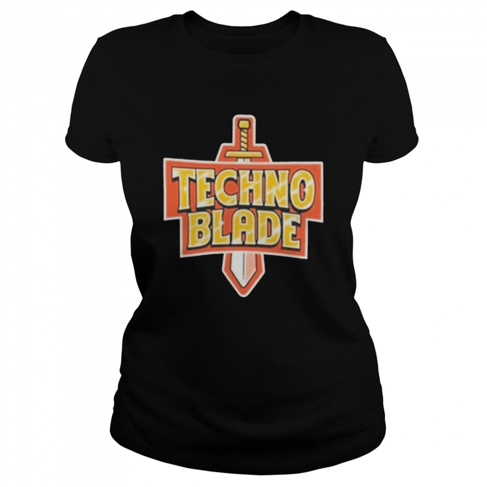 Technoblade Merch Sword Classic Women's T-shirt