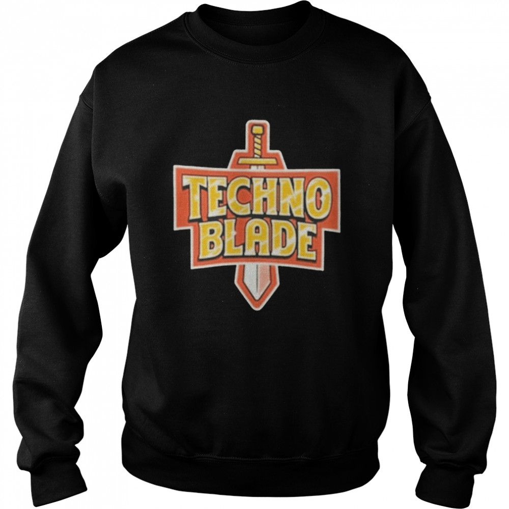 Technoblade Merch Sword Unisex Sweatshirt