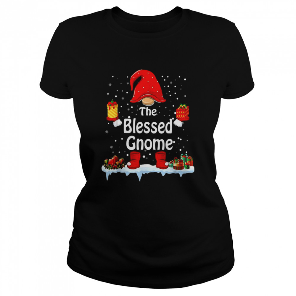 The Blessed Gnomes Christmas shirt Classic Women's T-shirt