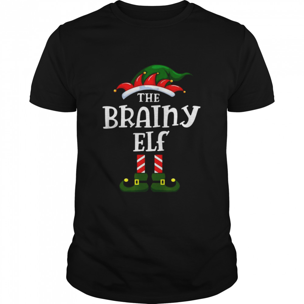 The Brainy ELF Christmas Pajama shirt Classic Men's T-shirt