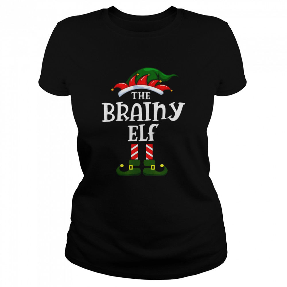 The Brainy ELF Christmas Pajama shirt Classic Women's T-shirt