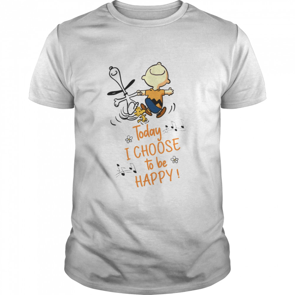 Today i choose to be happy shirt Classic Men's T-shirt