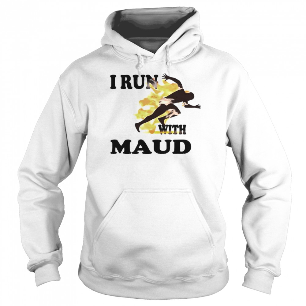 ahmaud Arbery I run with maud shirt Unisex Hoodie