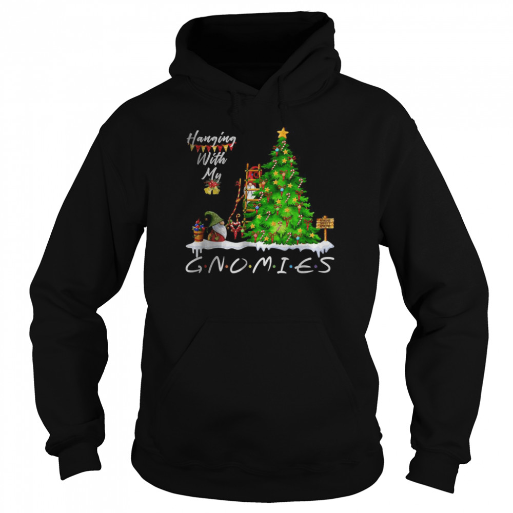 Hanging With My Gnomies Gnome Family Christmas  Unisex Hoodie