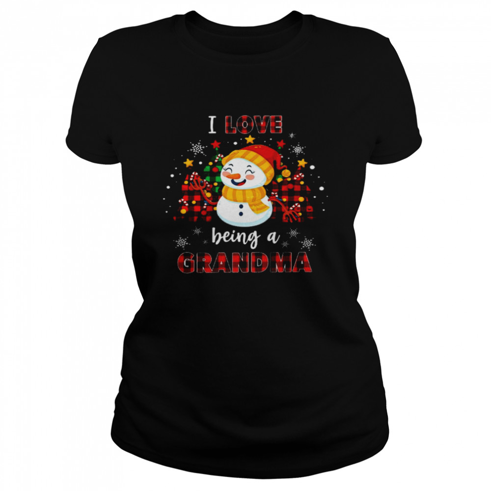 I love being a grandma shirt Classic Women's T-shirt