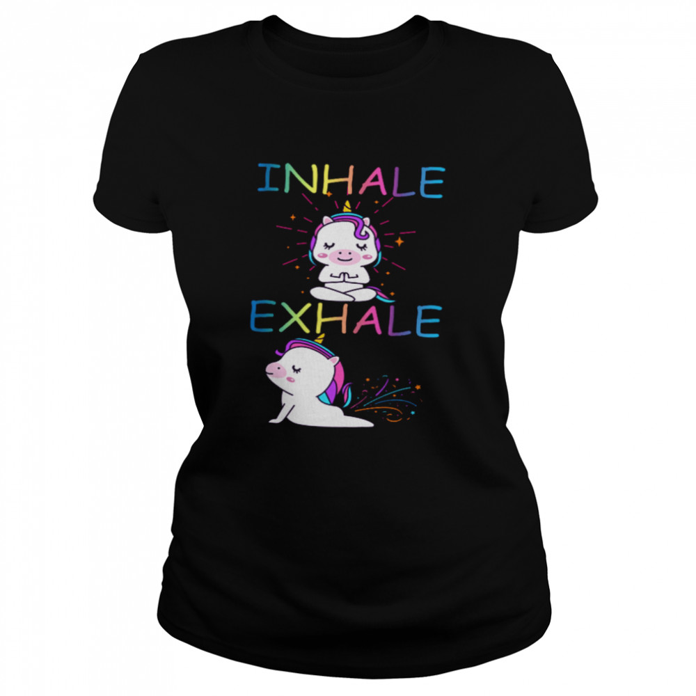 Inhale Exhale Classic Women's T-shirt