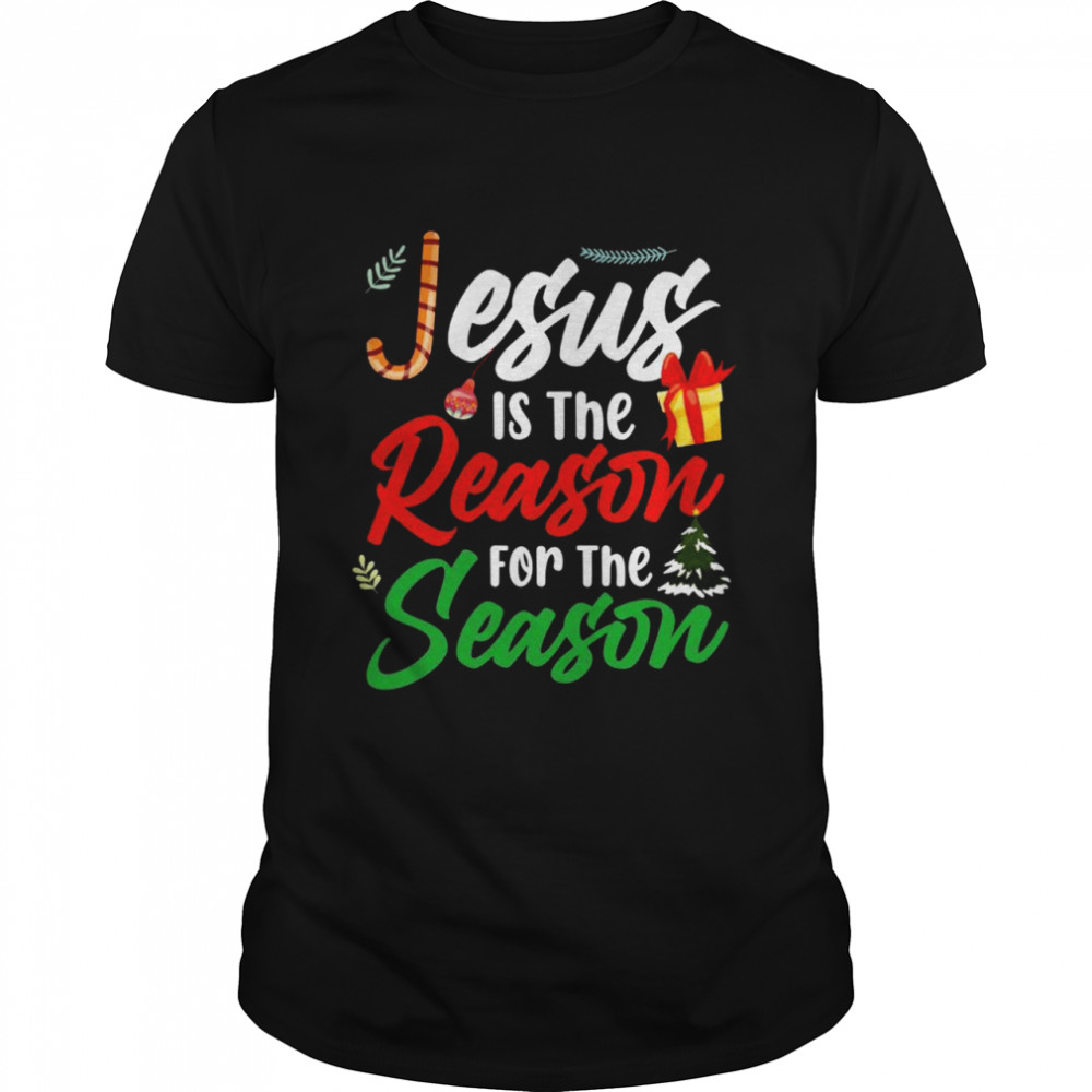 Jesus ist der Grund für die Saison Weihnachten Neujahr Classic Men's T-shirt