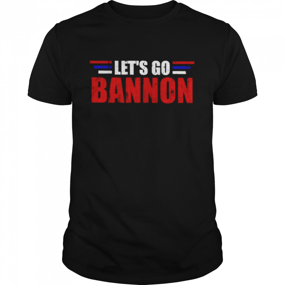 Lets Go Bannon shirt Classic Men's T-shirt