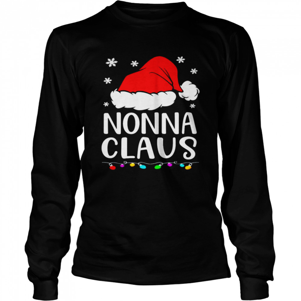 Nonna Claus Pajama shirt Long Sleeved T-shirt