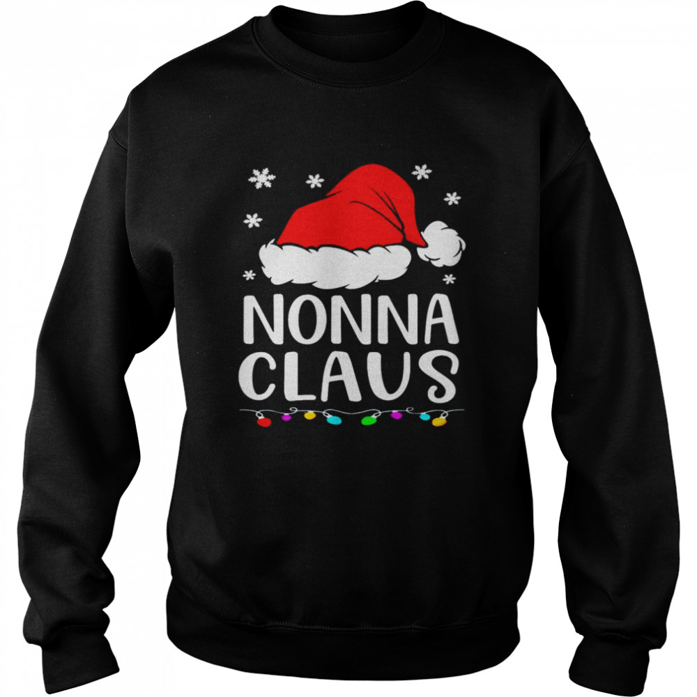 Nonna Claus Pajama shirt Unisex Sweatshirt