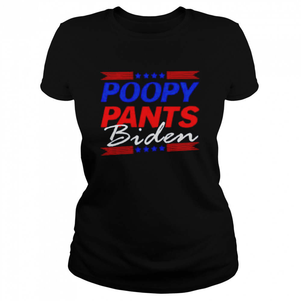 Poopy Pants Biden FJB shirt Classic Women's T-shirt