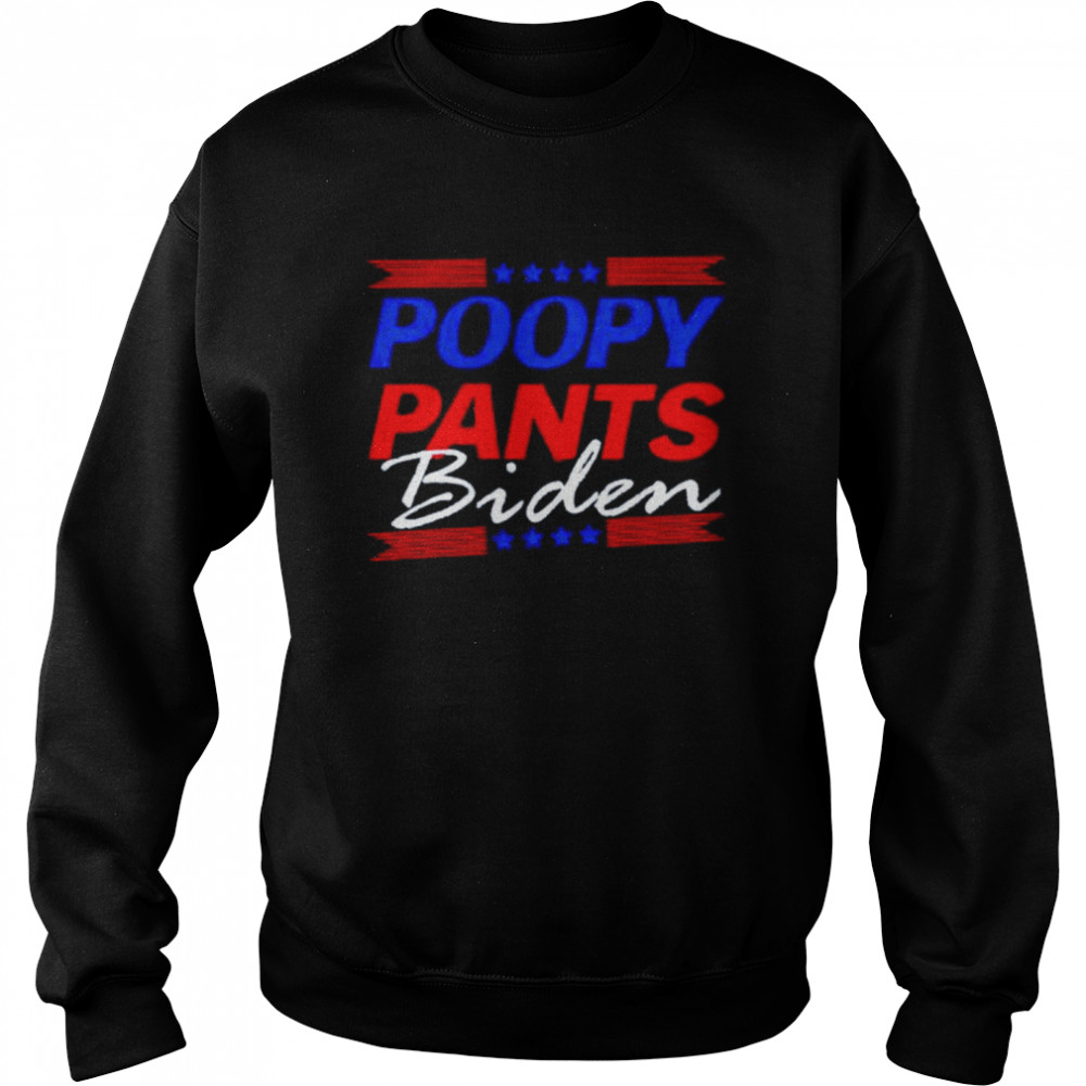 Poopy Pants Biden FJB shirt Unisex Sweatshirt