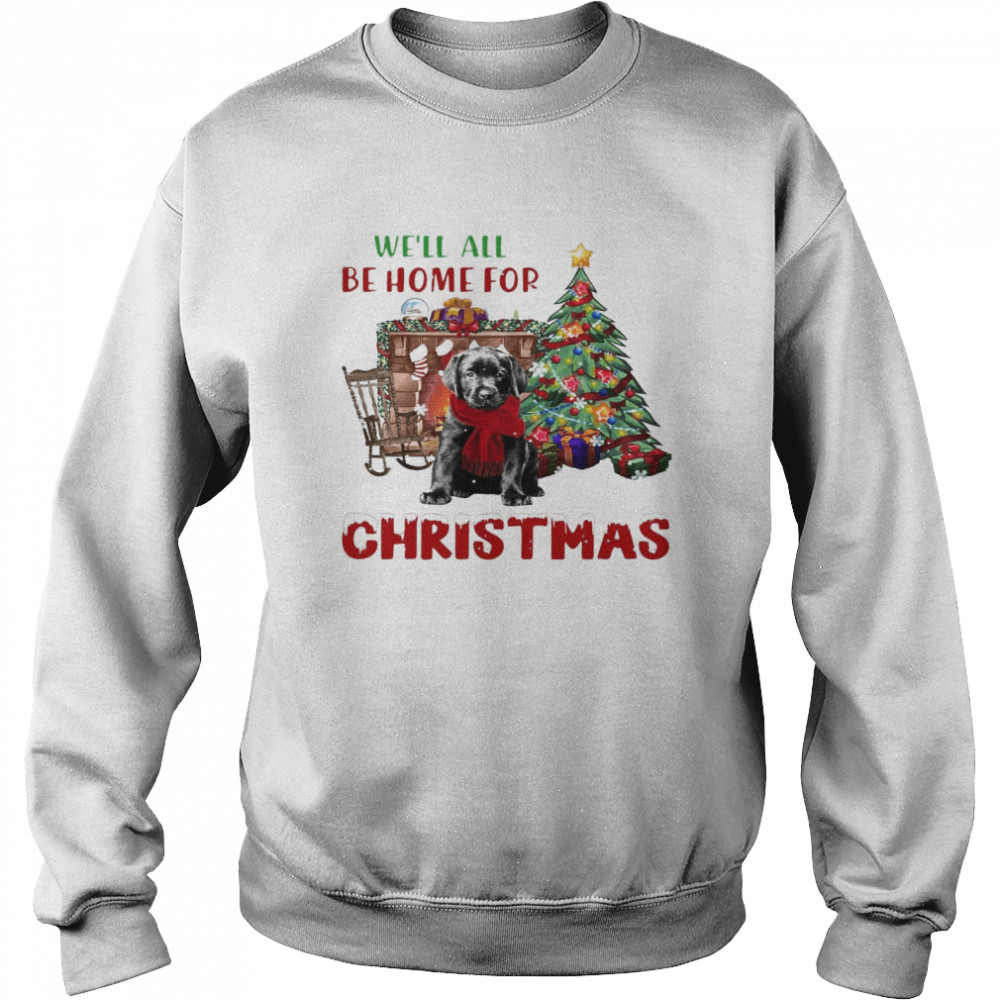 Rottweiler We’ll All Be Home For Christmas Unisex Sweatshirt