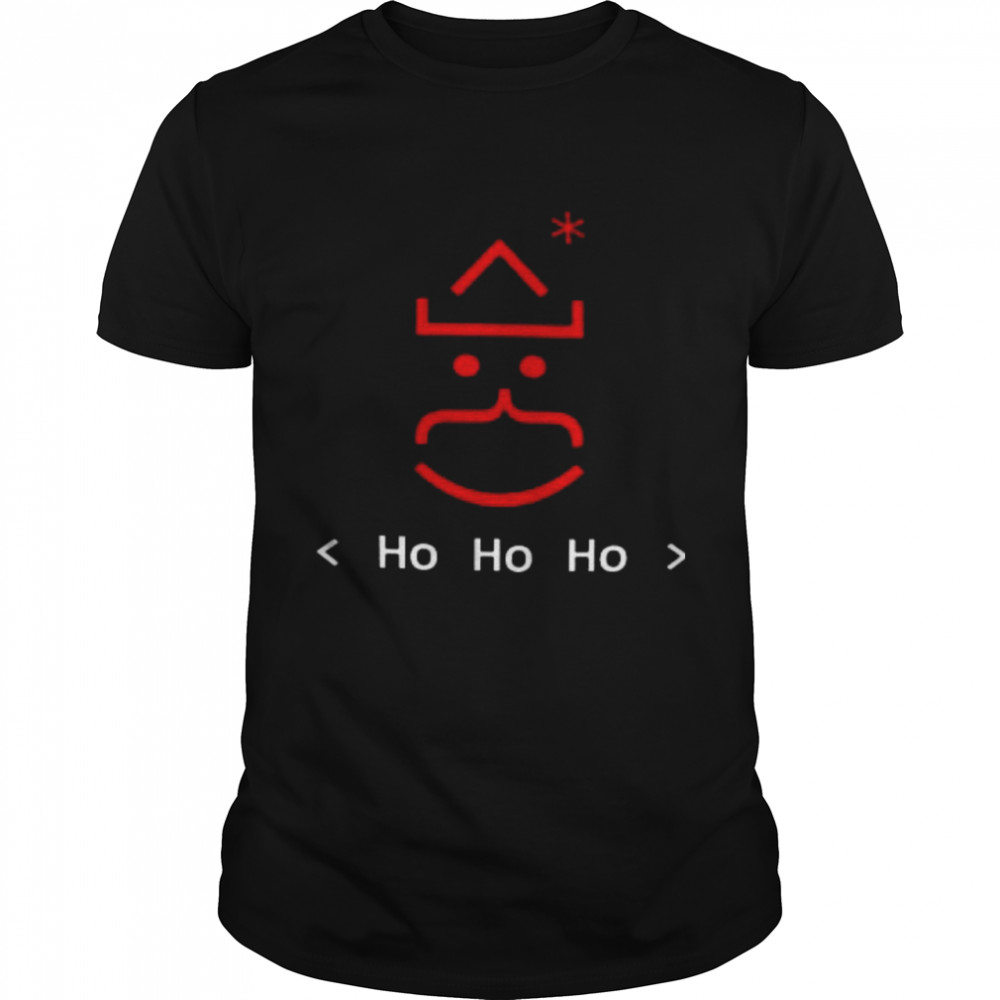 Santa Ho Ho Ho Merry Christmas Classic Men's T-shirt