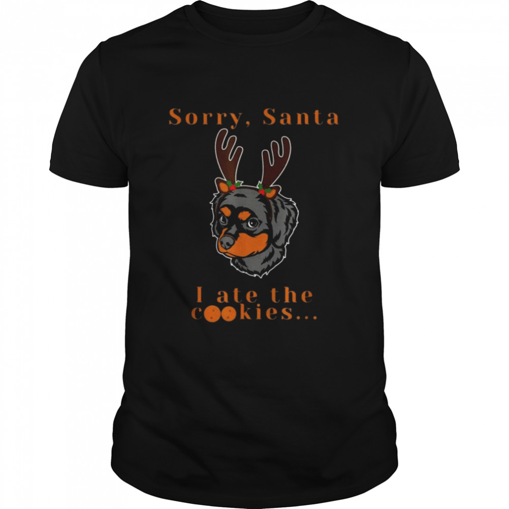 Sorry Santa I Ate the Cookies 2021 Classic Men's T-shirt