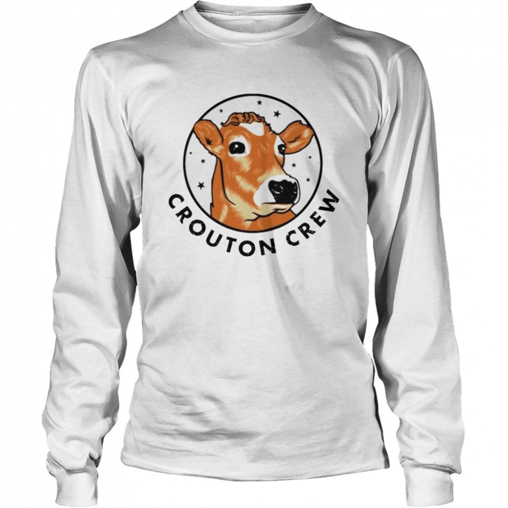 Squirrelwood Equine Sanctuary Crouton Crew shirt Long Sleeved T-shirt