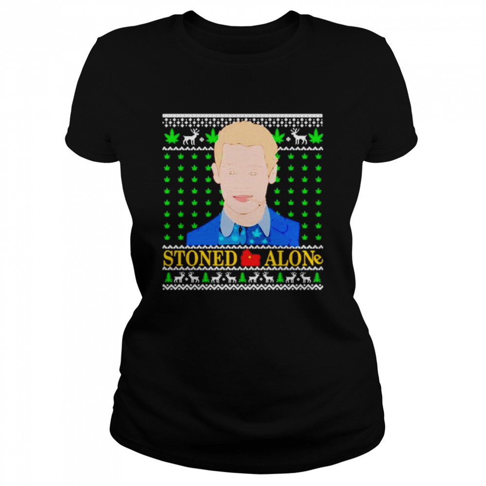 Stoned Alone Christmas shirt Classic Women's T-shirt