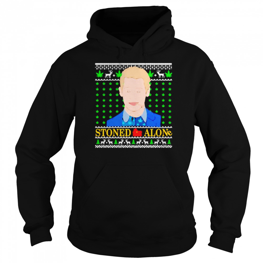 Stoned Alone Christmas shirt Unisex Hoodie