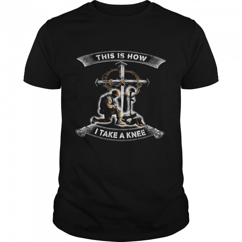 This Is How I Take A Knee Classic Men's T-shirt