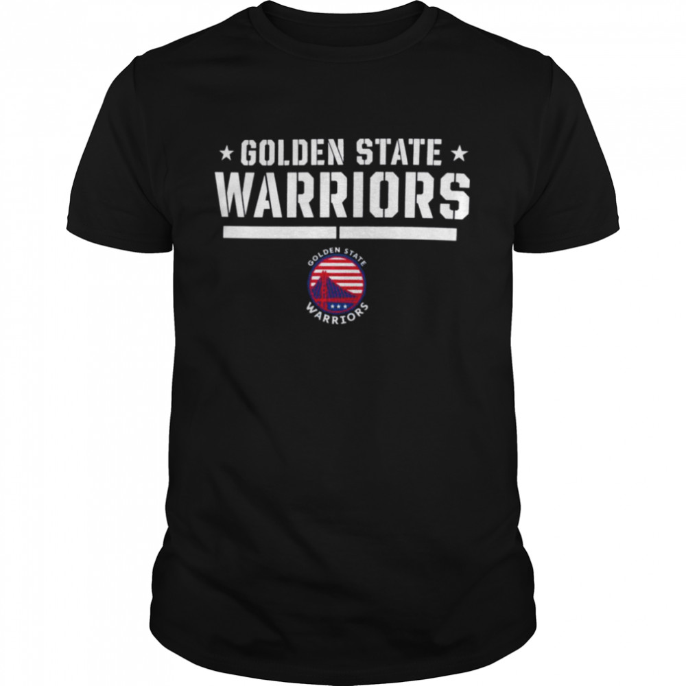Golden State Warriors Hoops For Troops Trained T-Shirt