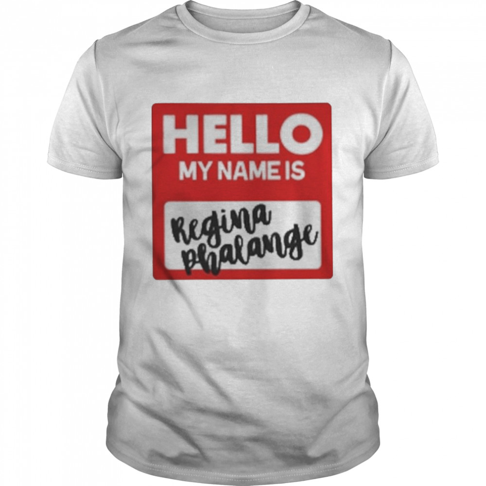 Hello My Name Is Regina Phalange 2021 Classic Men's T-shirt