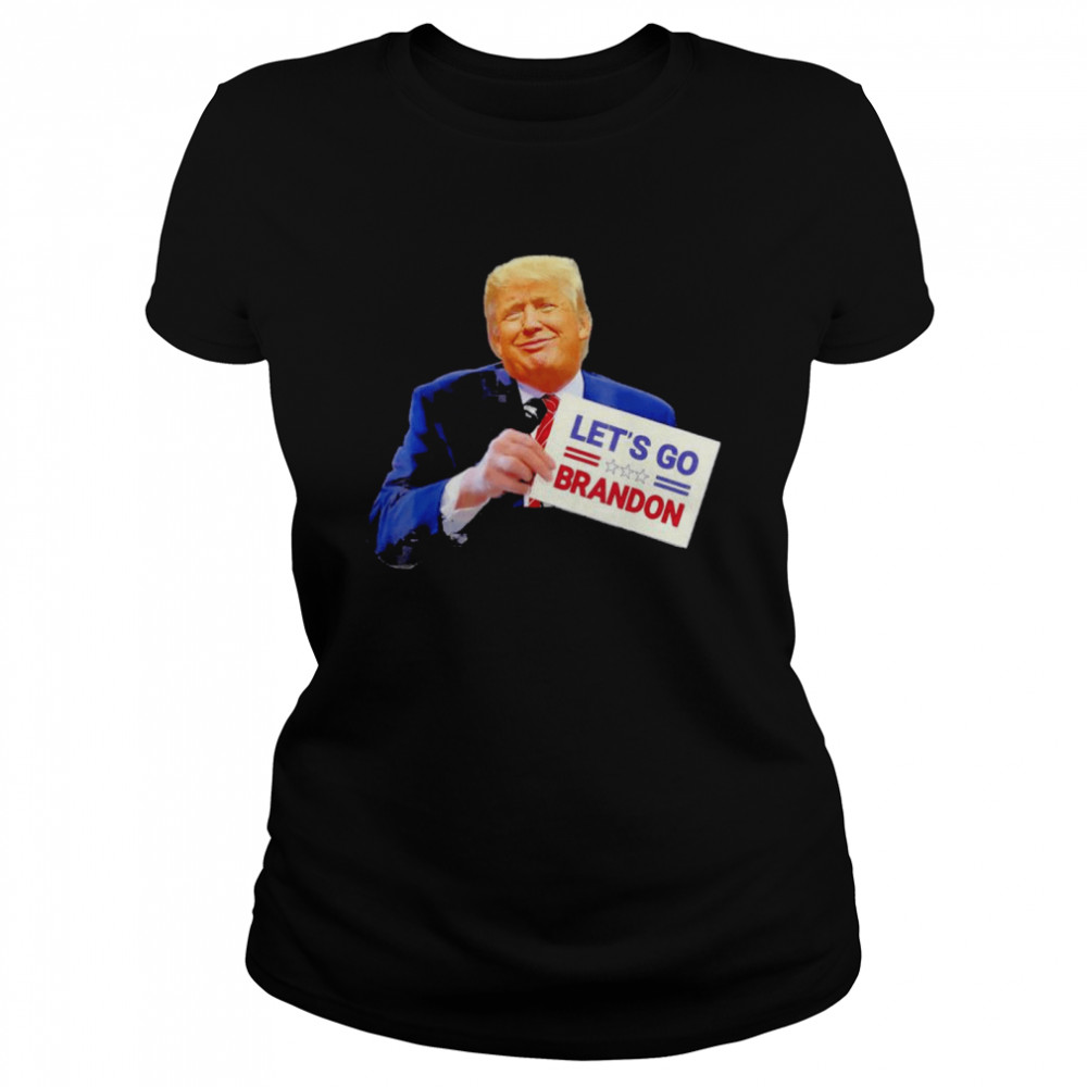 Lets Go Braden Brandon Trump american flag 2024 shirt Classic Women's T-shirt