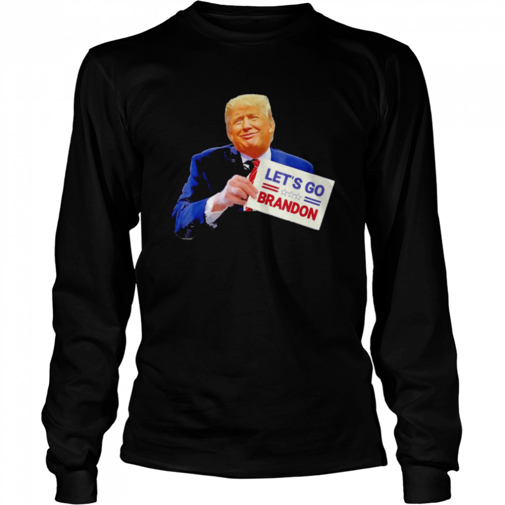 Lets Go Braden Brandon Trump american flag 2024 shirt Long Sleeved T-shirt