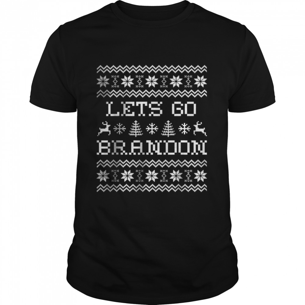 Lets Go Brandon Ugly Christmas T- Classic Men's T-shirt