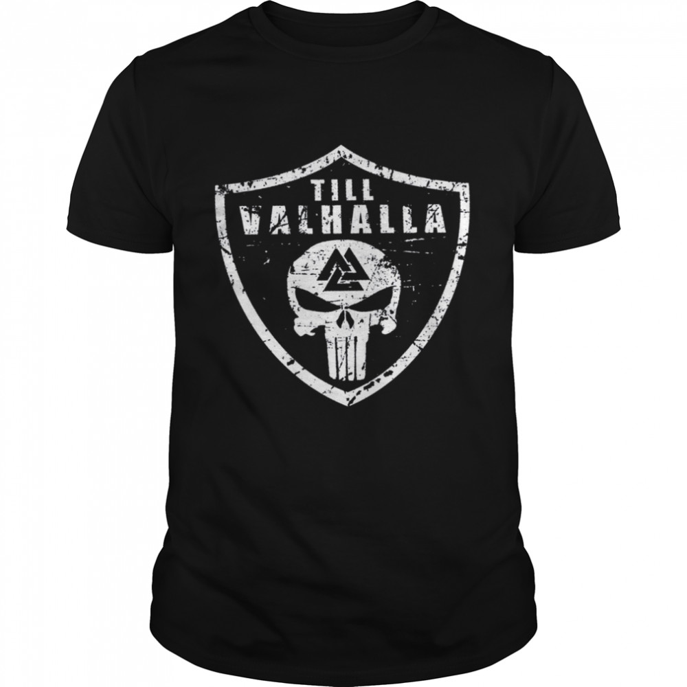 Viking Till valhalla shirt Classic Men's T-shirt