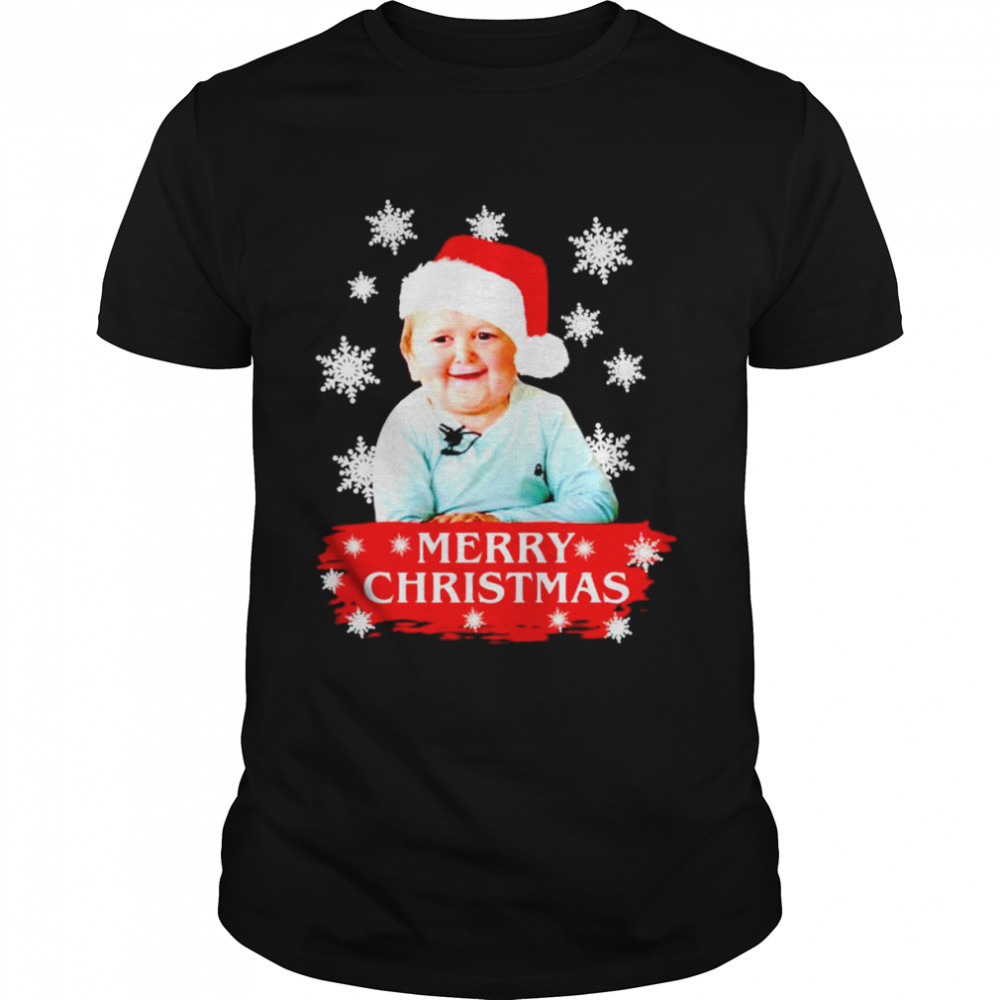 hasbulla merry Christmas shirt Classic Men's T-shirt