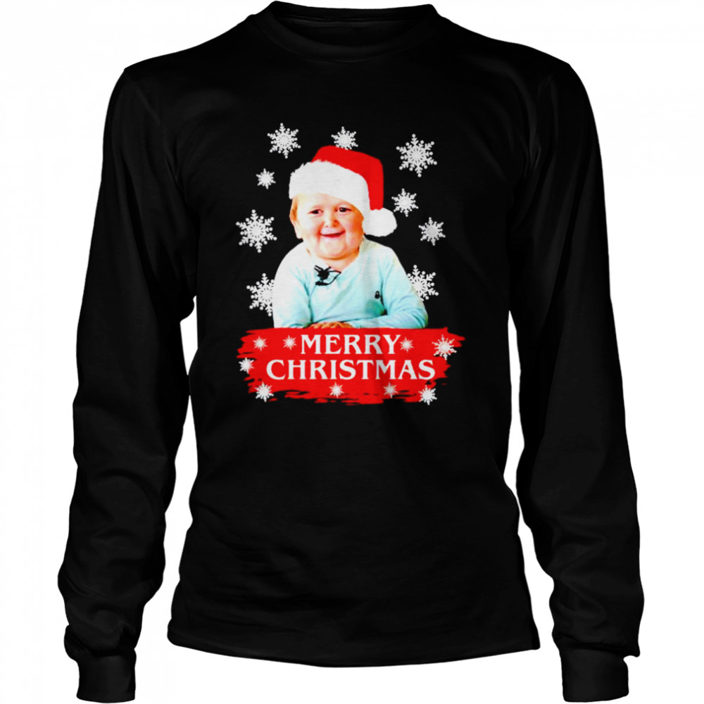 hasbulla merry Christmas shirt Long Sleeved T-shirt