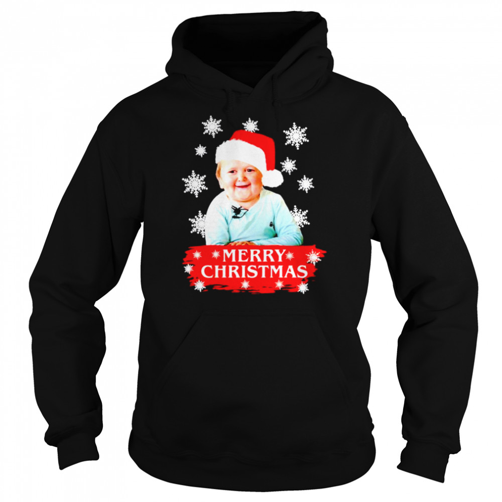 hasbulla merry Christmas shirt Unisex Hoodie