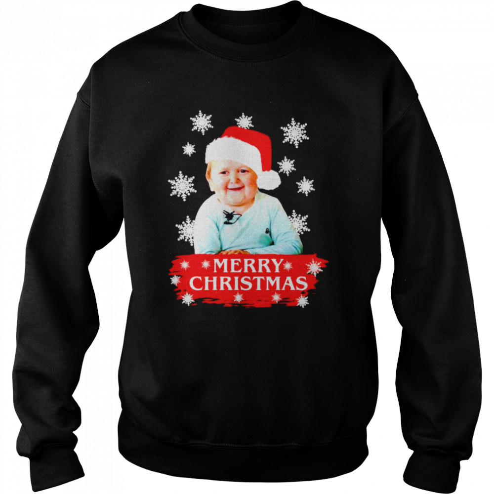 hasbulla merry Christmas shirt Unisex Sweatshirt