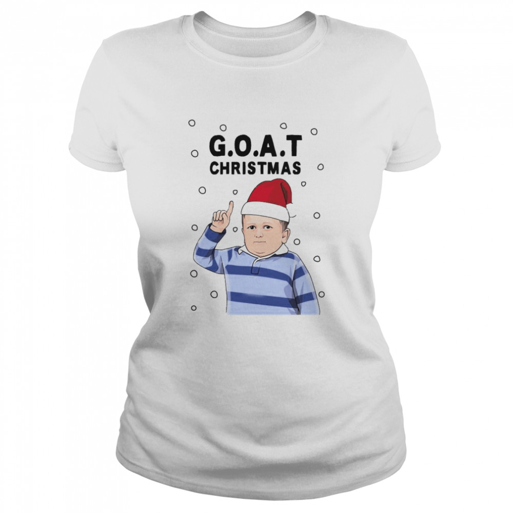 Hasbulla the GOAT Christmas Jumper Lightweight shirt Classic Women's T-shirt