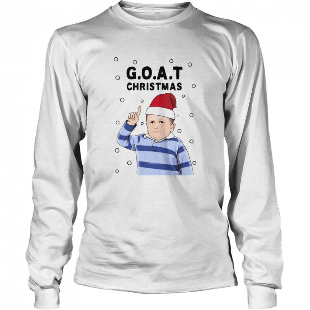 Hasbulla the GOAT Christmas Jumper Lightweight shirt Long Sleeved T-shirt