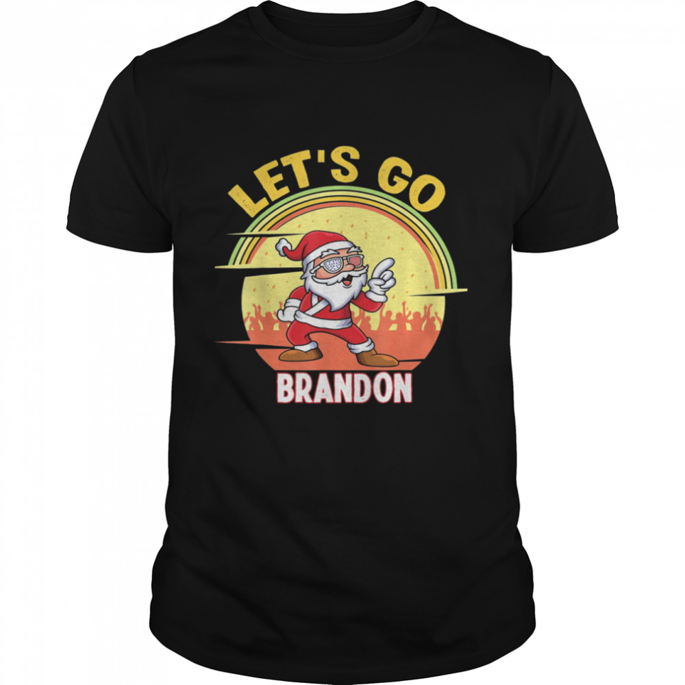 Let’s Go Brandon Santa Claus Xmas Branson Shirt