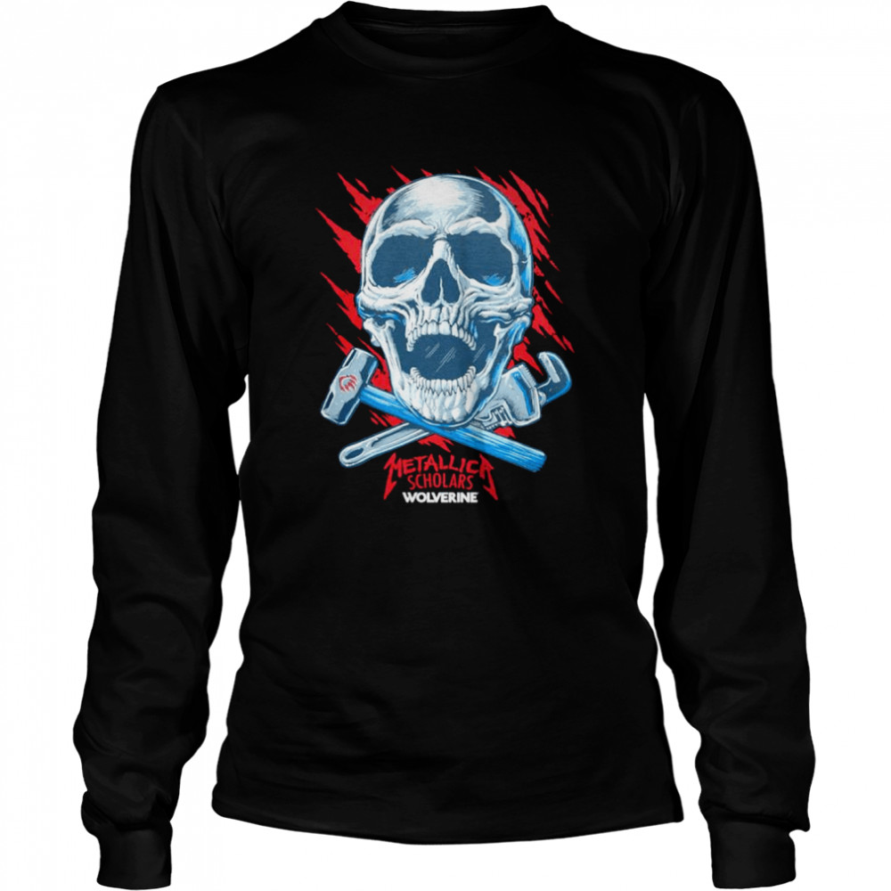 Metallica scholars collection shirt Long Sleeved T-shirt