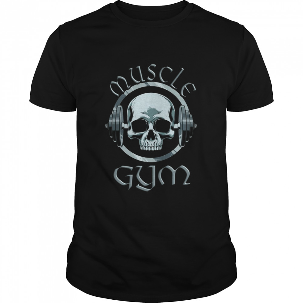 Muscle Gym Totenkopf Skull Classic Men's T-shirt