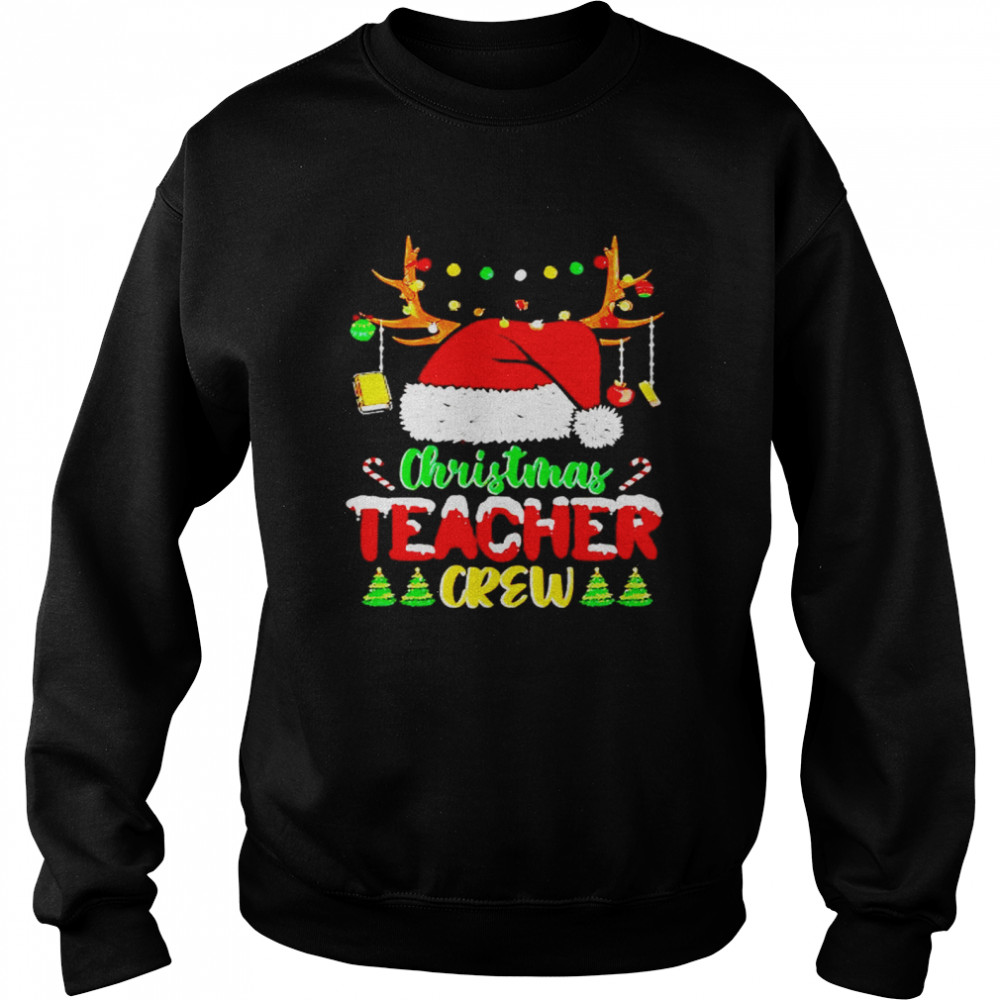 Official christmas teacher crew sweater Unisex Sweatshirt