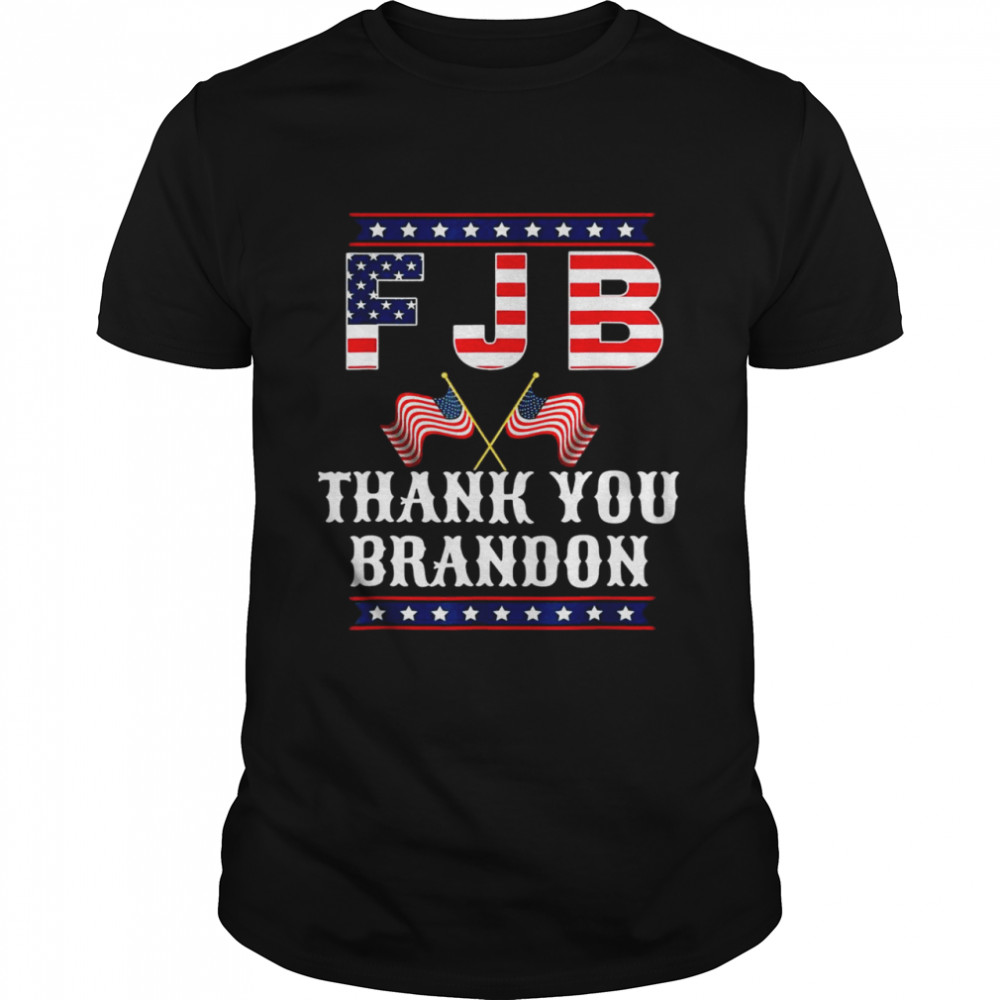 Official FJB American Flag Thank You Brandon 2021 Classic Men's T-shirt