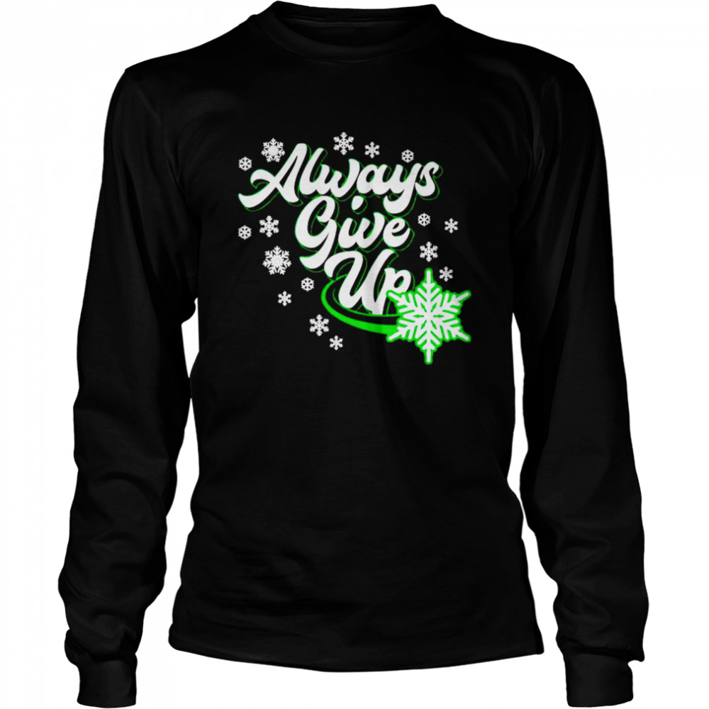 Premium florida always give up Christmas sweater Long Sleeved T-shirt