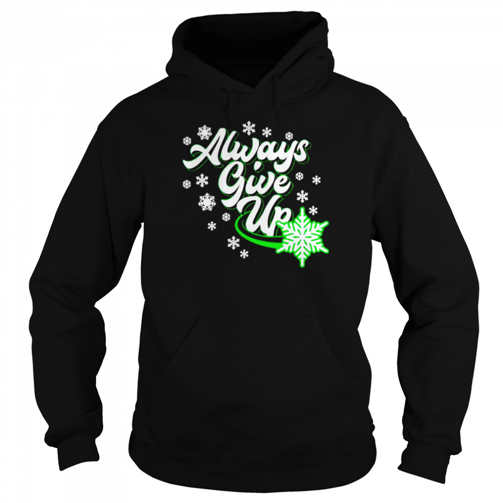 Premium florida always give up Christmas sweater Unisex Hoodie