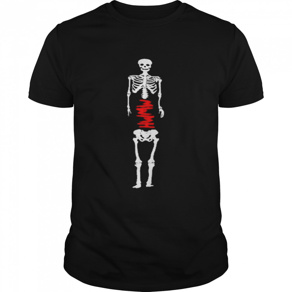 Skeleton MWMH Black shirt Classic Men's T-shirt