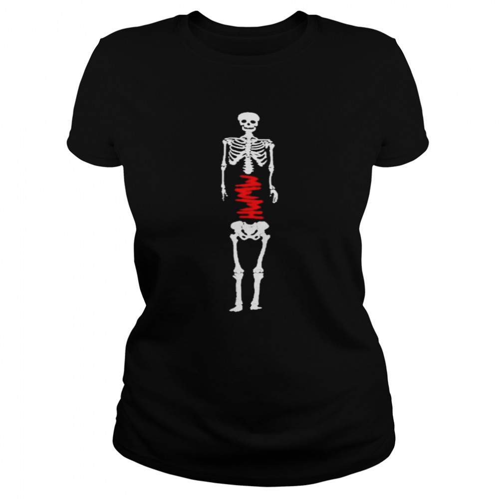 Skeleton MWMH Black shirt Classic Women's T-shirt