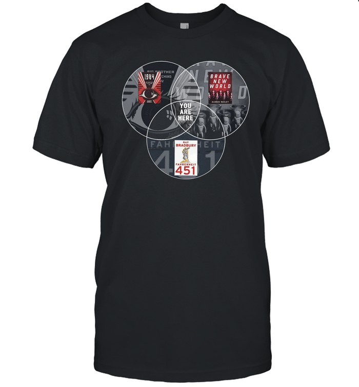 1984 And Fahrenheit 451 Hoodie Classic Men's T-shirt