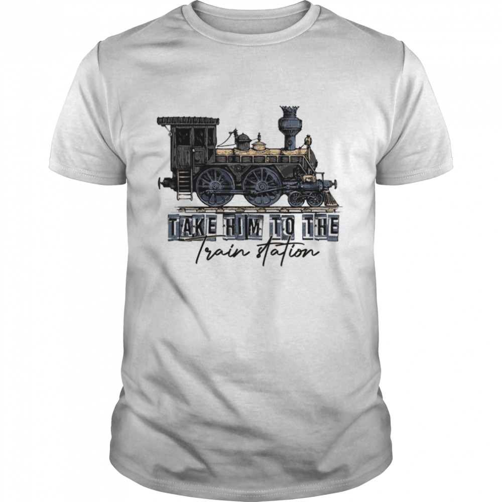 Take Him To The Train Station T- Classic Men's T-shirt