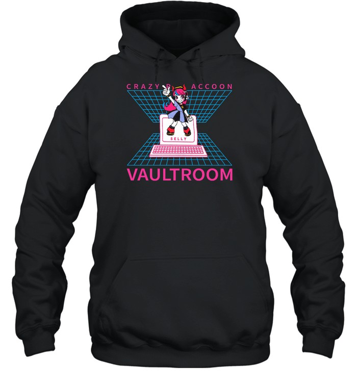 vaultroom × Selly Hoodie 黒　パーカー　Lサイズ