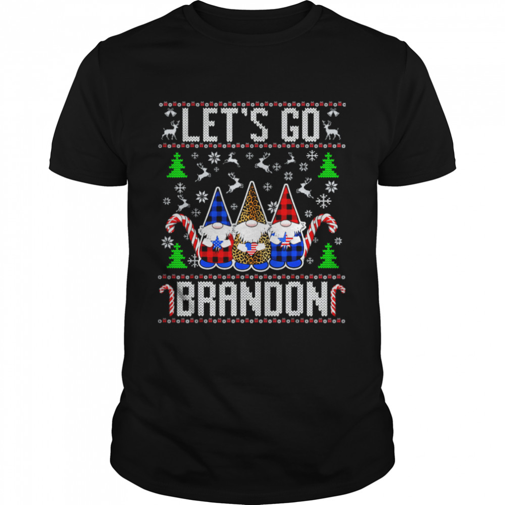 Let’s Go Branson Brandon Us Flag Ugly Christmas Shirt
